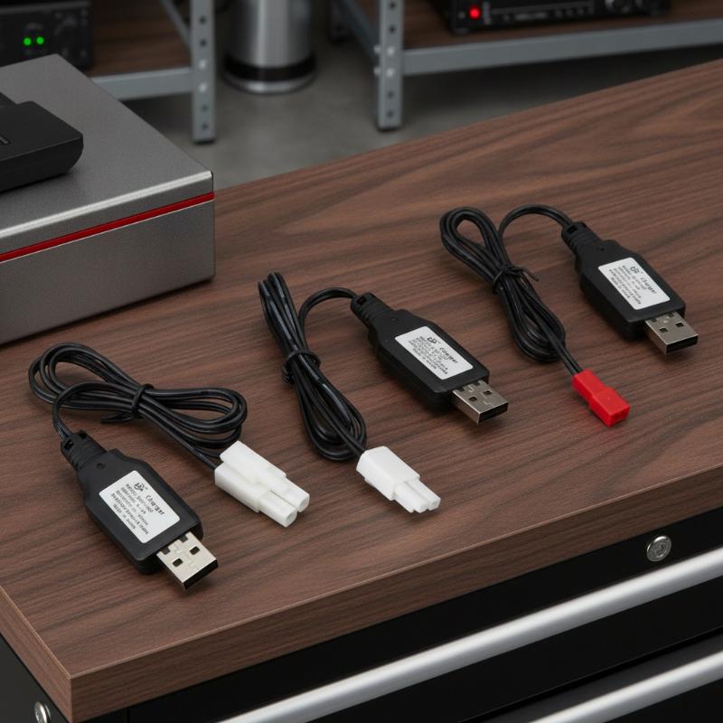 Drone Battery Charger - Carregador de Bateria USB Durável 3.7V