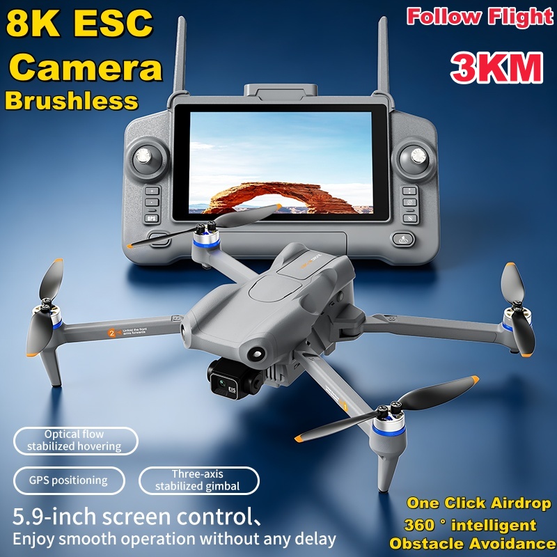 Drone Gimbal - Drone com Tela Sensível ao Toque