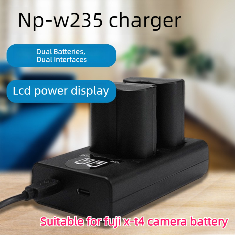 Drone With Camera - 2200mAh NP-W235 NP W235 Bateria LCD