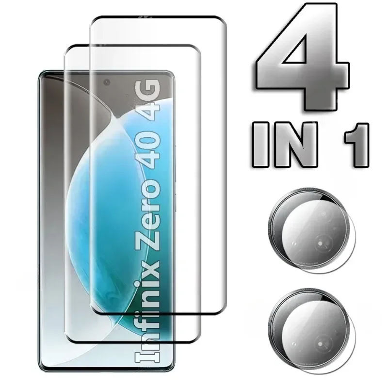 Hd Zero Camera - Película de vidro 3D 4 em