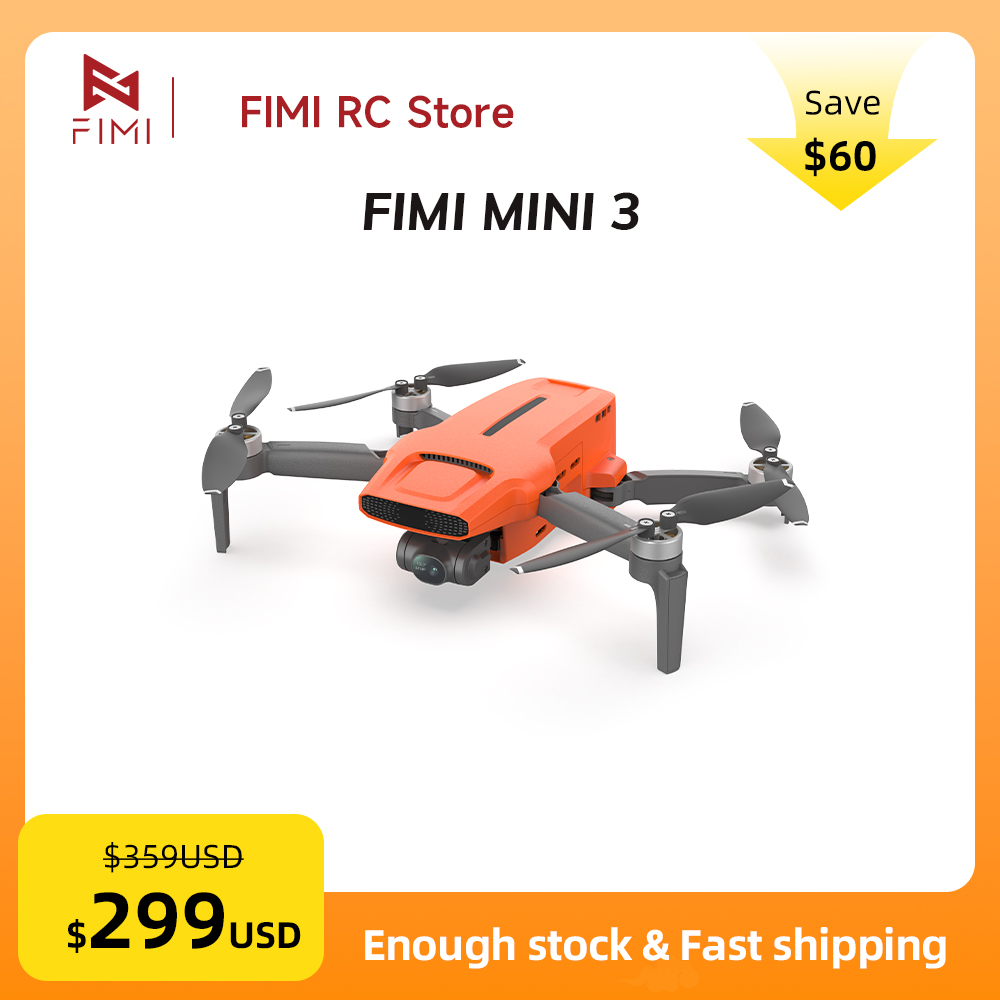 Drone Gimbal - Drone FIMI MINI 3 com Câmera