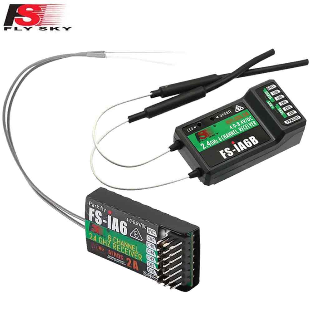 Flysky Transmitter - Receptor RC Flysky FS-IA6/FS-IA6B 6CH 2,4G