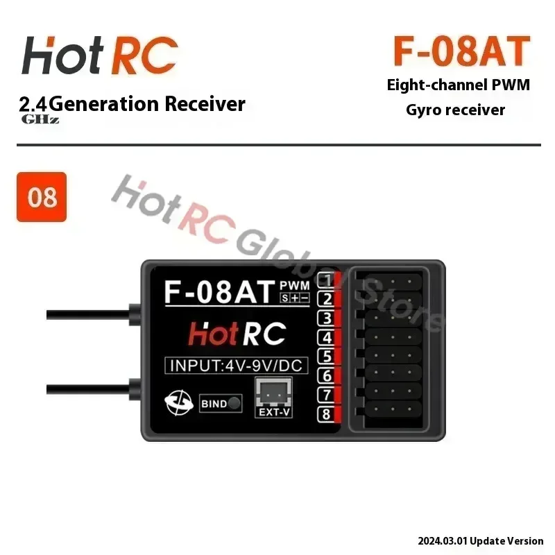Receptor Giroscópico PWM HOTRC - Rc Transmitter avaliação e preço