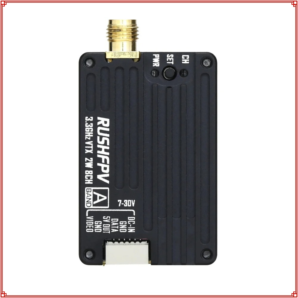 Novo Transmissor RUSHFPV 3.3G  - Rc Transmitter avaliação e preço
