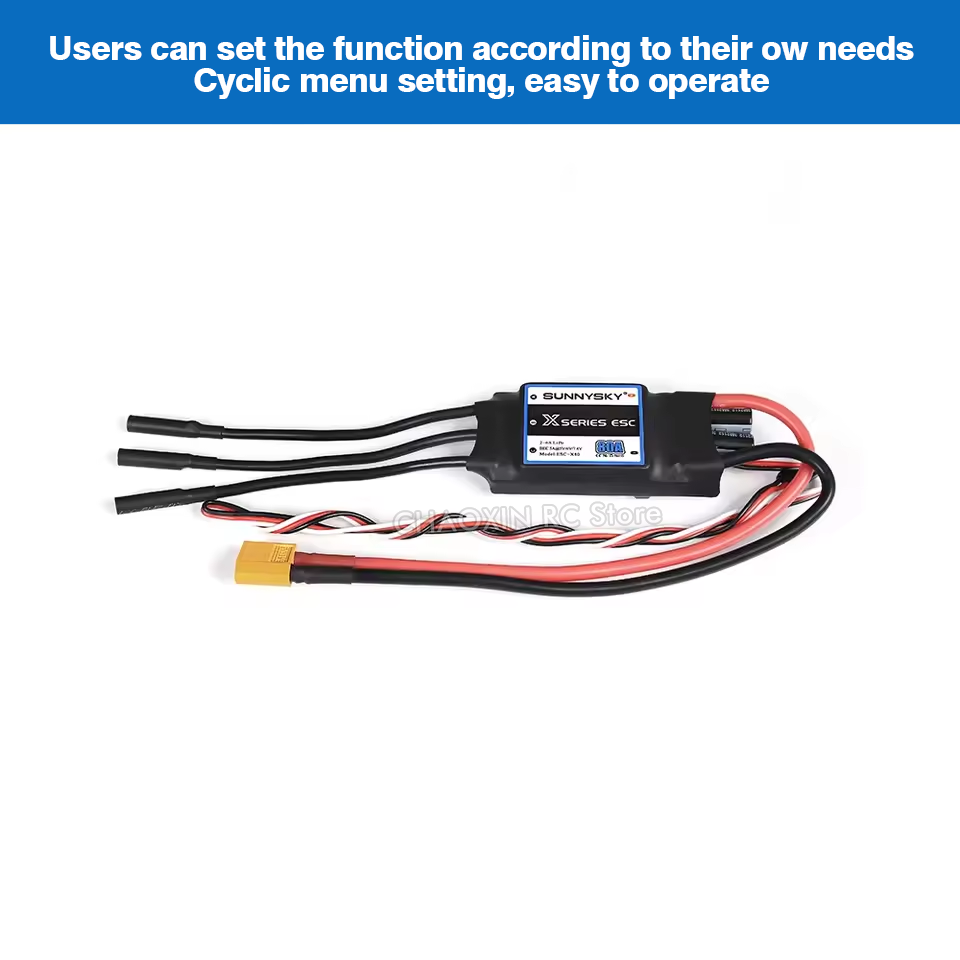 ESC SunnySky X SERIES 80A 2-6S - Lipo Battery 6S avaliação e preço