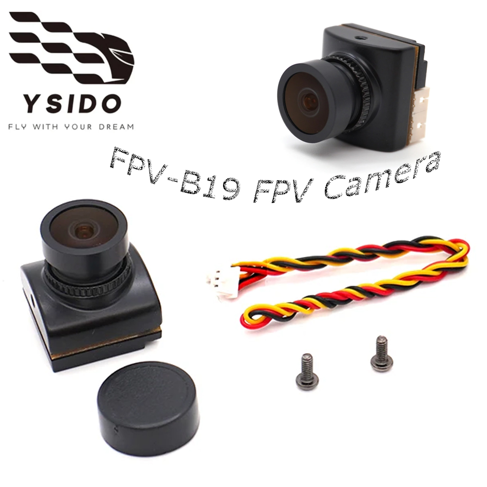 Câmera FPV YSIDO FPV-B19 19*19 - Analog Fpv Camera avaliação e preço