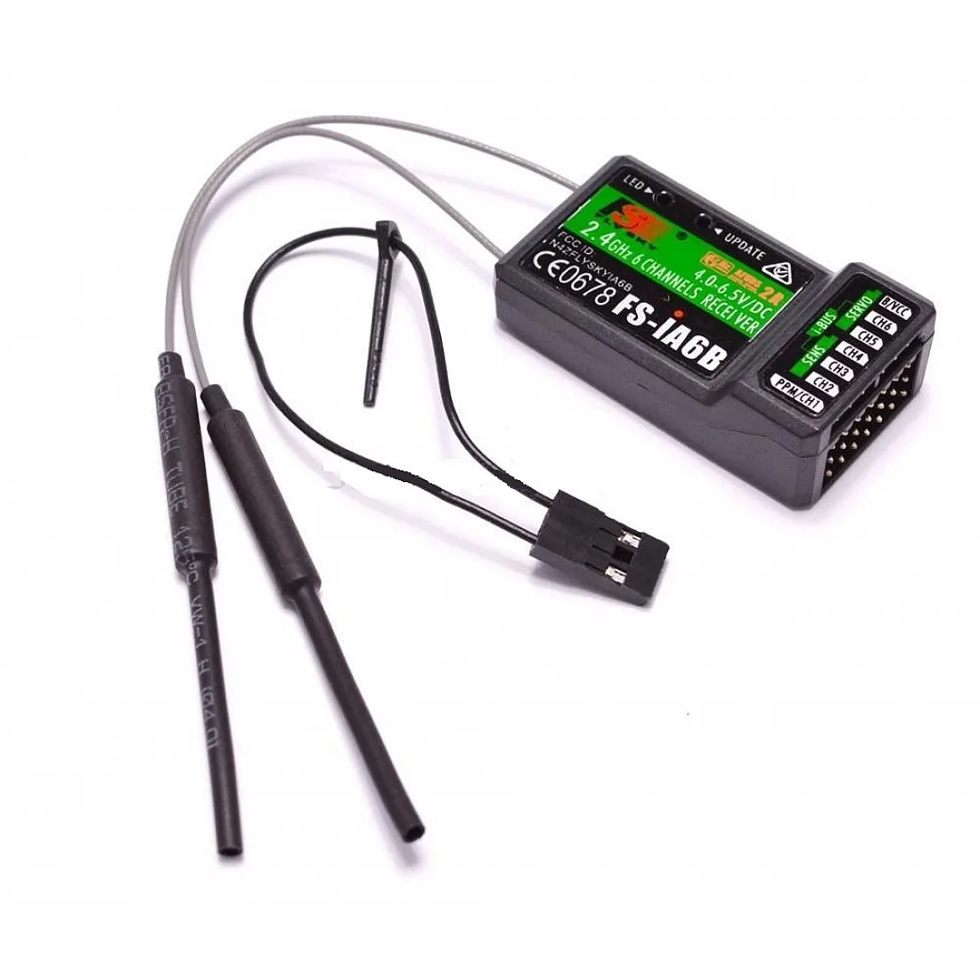 Receptor Flysky Fs-IA6B 2.4G 6 - Flysky Transmitter avaliação e preço