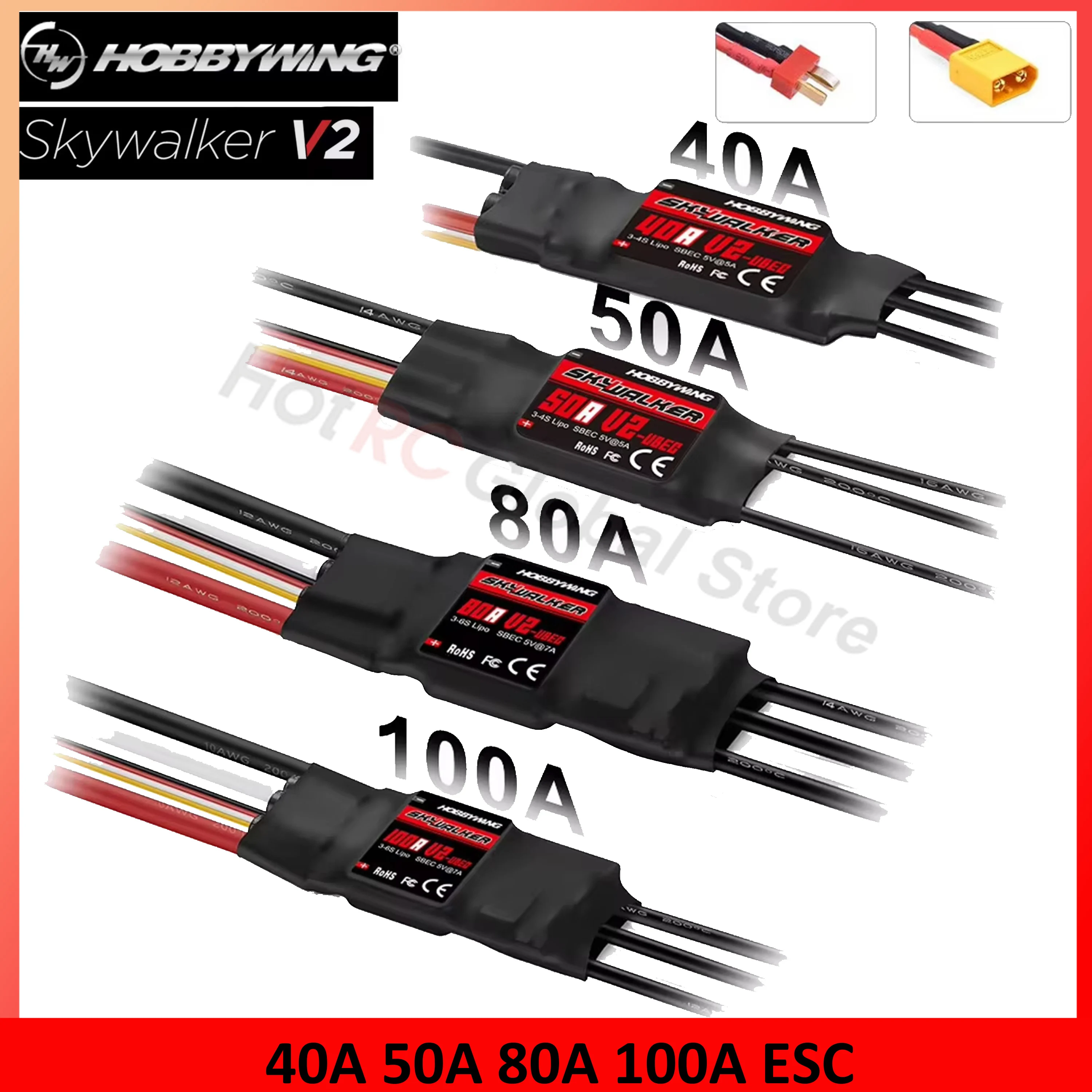 HOBBYWING-Controlador de veloc - Drone Esc avaliação e preço