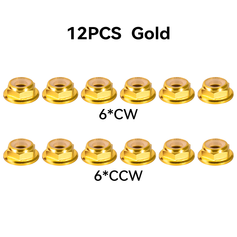 12pçs porcas de parafuso de mo - 5 Inch Propeller avaliação e preço