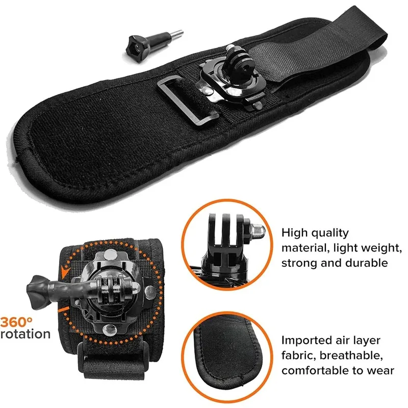 360 °   Suporte de pulseira ro - Runcam Camera avaliação e preço