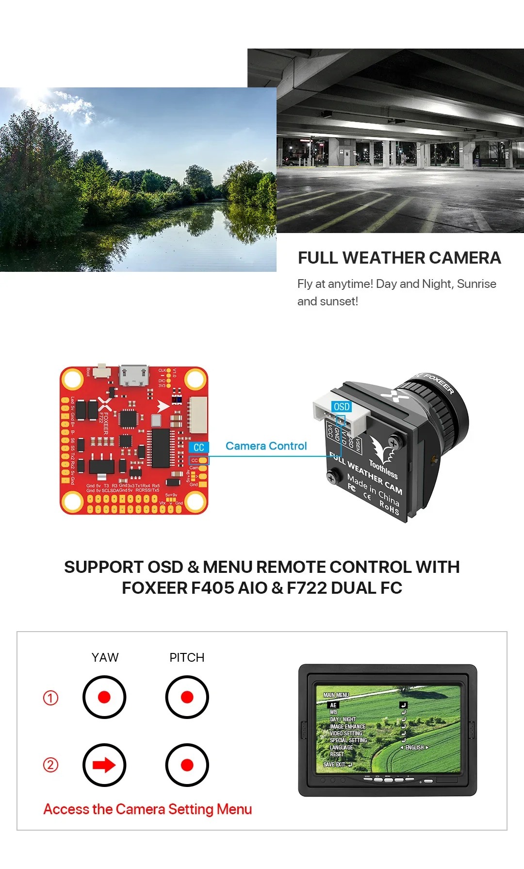 Câmera FPV FOXEER Micro Toothl - Analog Fpv Camera avaliação e preço