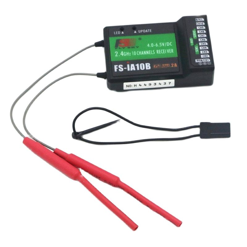 Receptor Flysky FS-iA10B 10CH  - Flysky Transmitter avaliação e preço