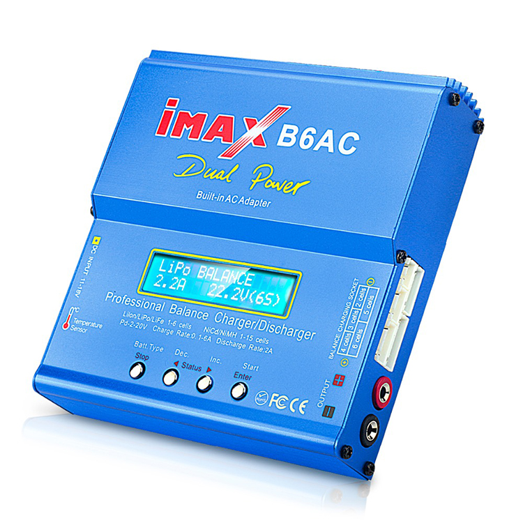 IMAX B6AC RC Carregador 80W 6A - Lipo Battery 6S avaliação e preço