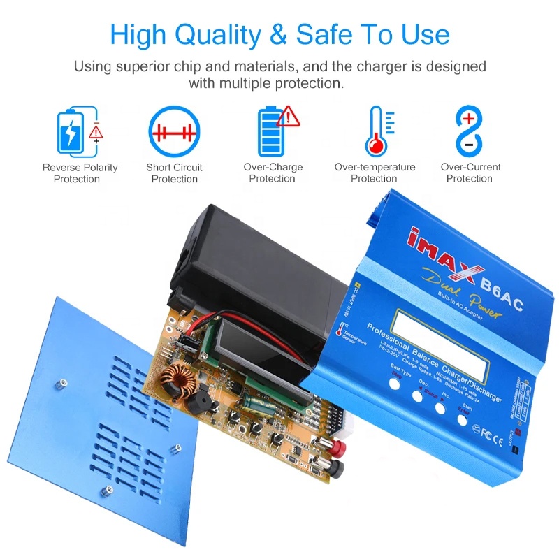 IMAX B6AC RC Carregador 80W 6A - Lipo Battery 6S avaliação e preço